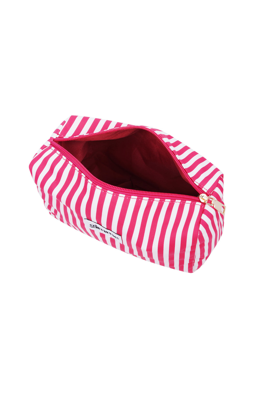Toillettas - Gestreept Roze -  - Bobbie Rose