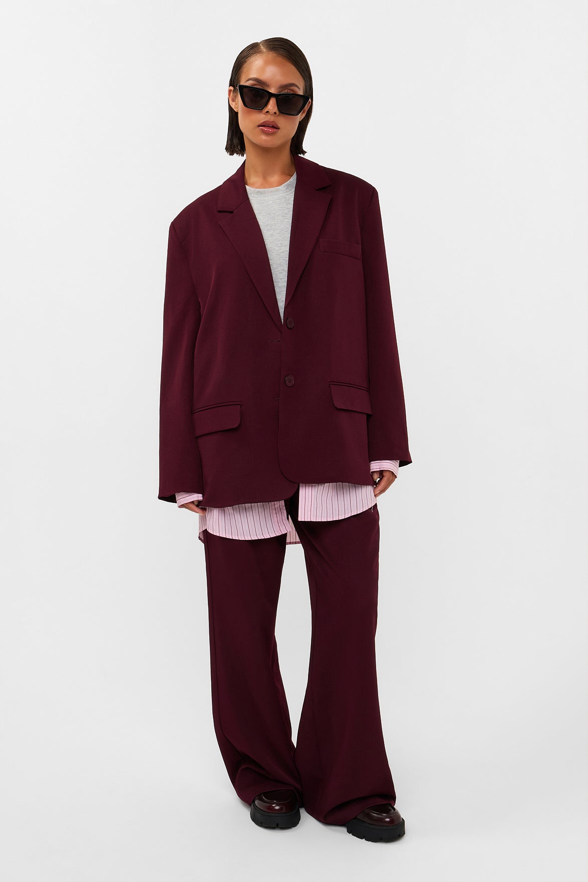 Jackie Pants - Bordeaux