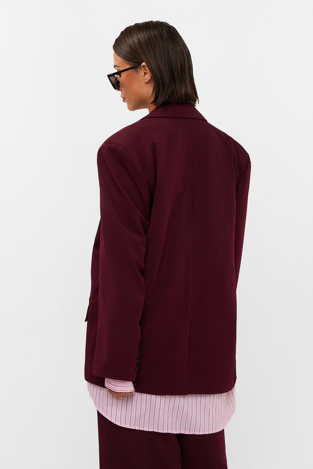 Haven Blazer - Bordeaux