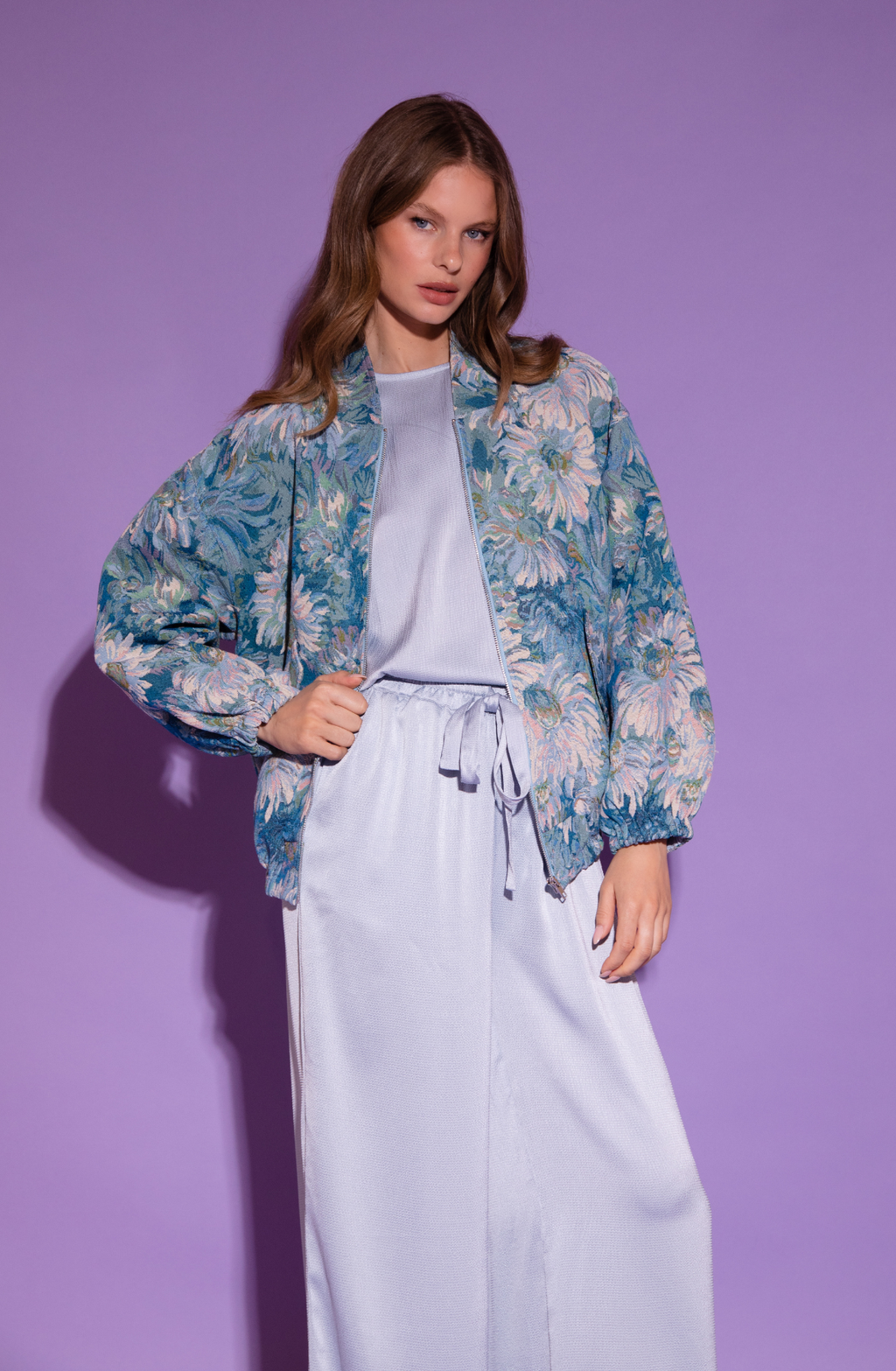 Fanny Bomber - Blue -  - Bobbie Rose