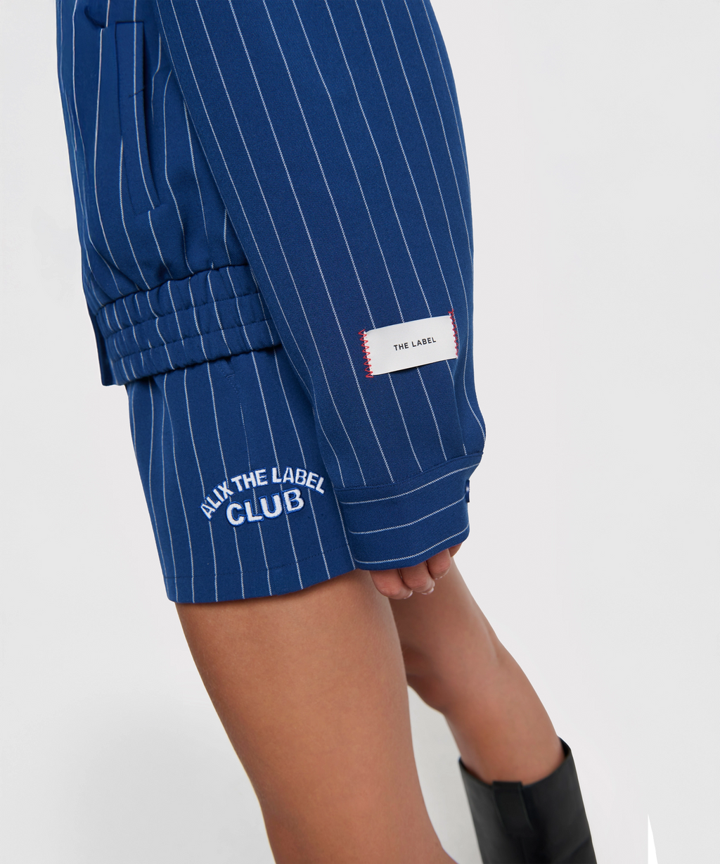 Clean striped bomber -  - Bobbie Rose