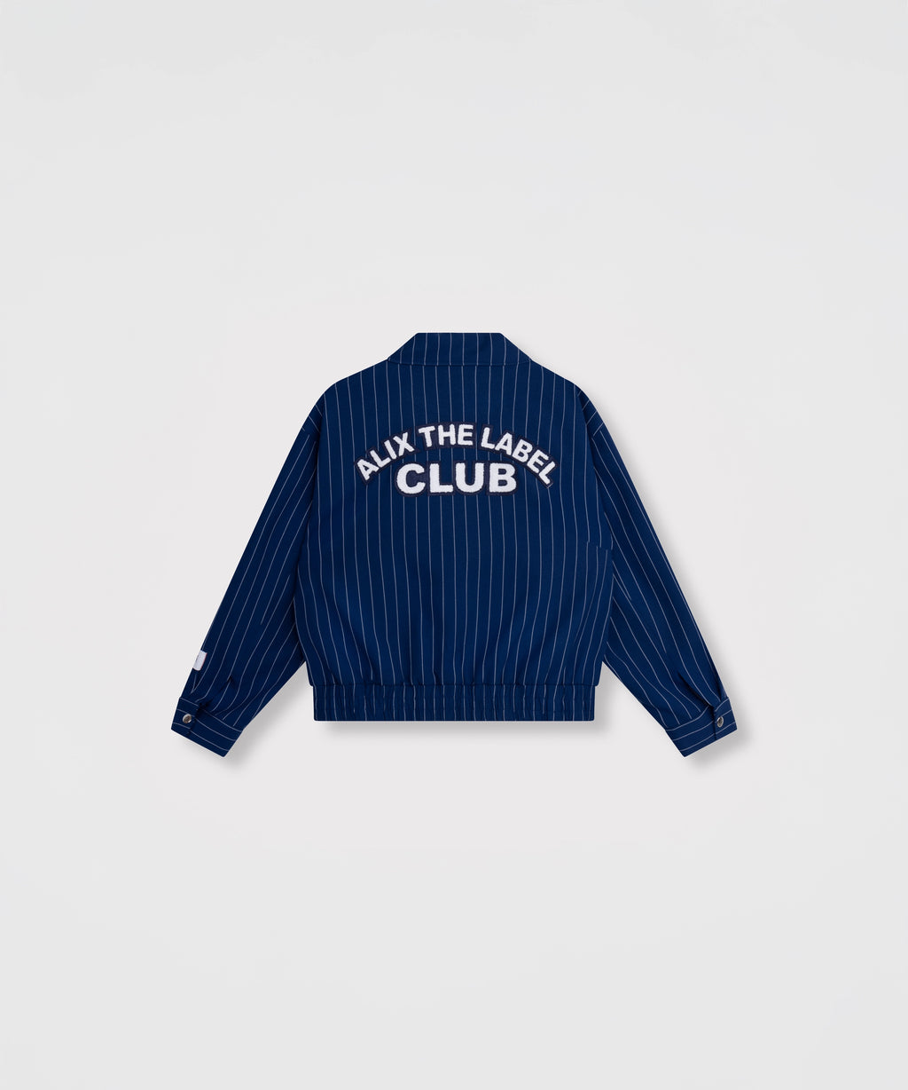 Clean striped bomber -  - Bobbie Rose