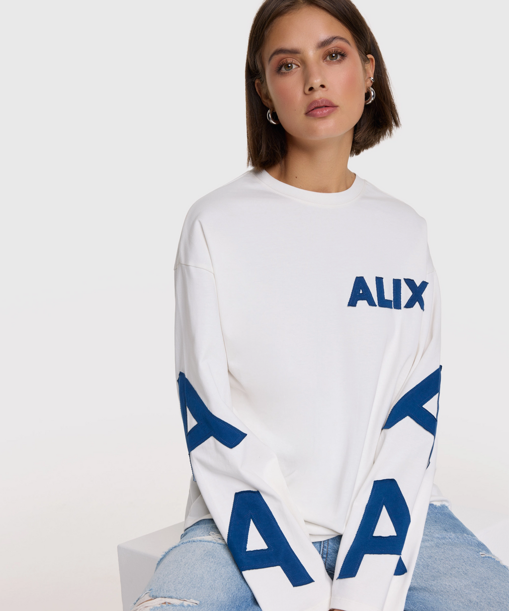 Patch longsleeve t-shirt -  - Bobbie Rose