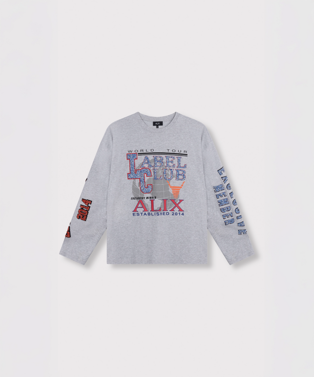 Fancy print longsleeve t-shirt -  - Bobbie Rose