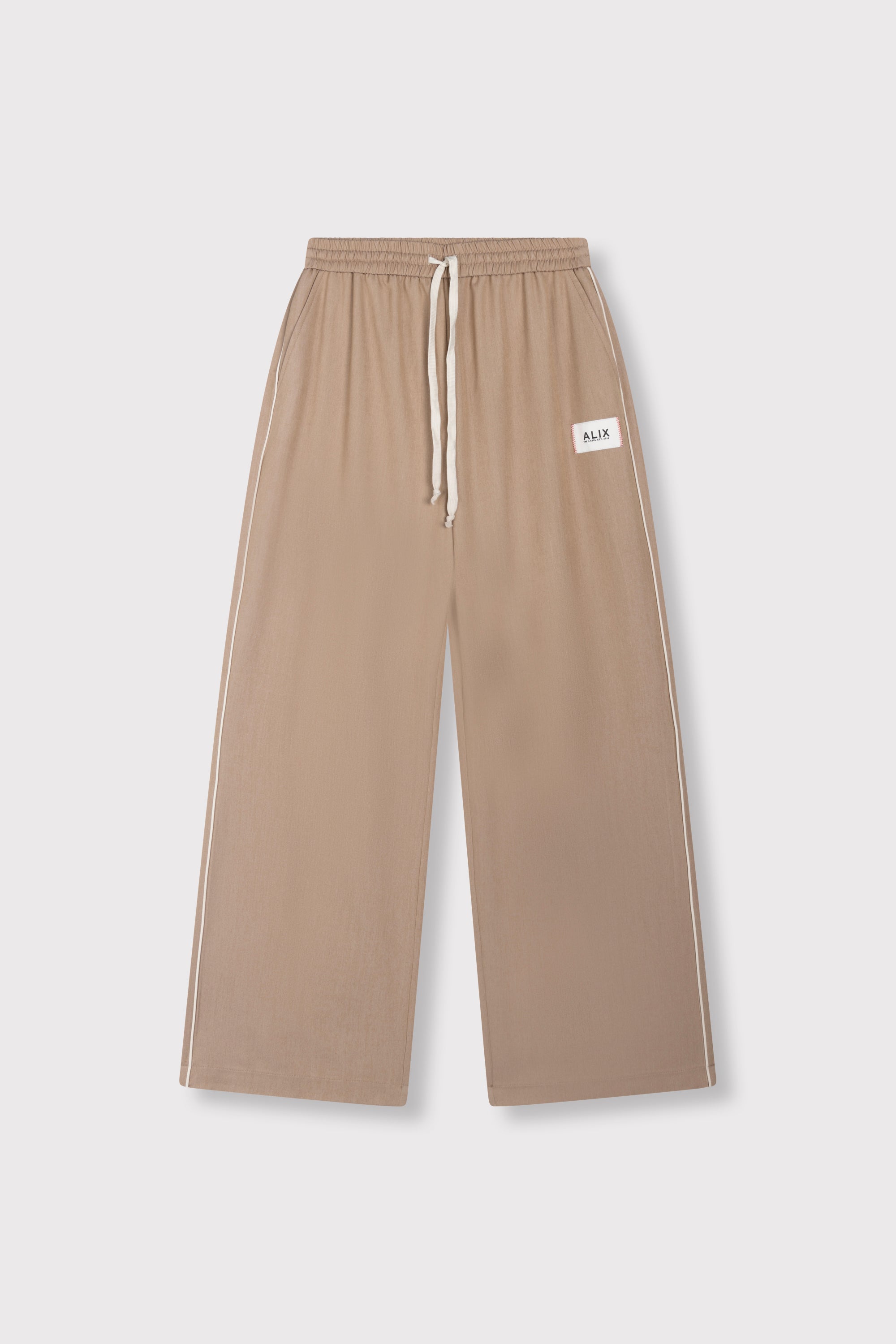 Ladies woven 2 tone pants