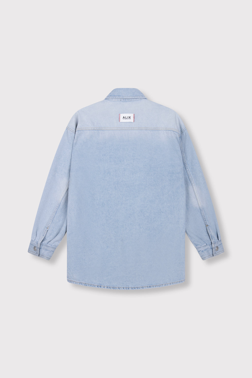 Denim Oversized Blouse -  - Bobbie Rose