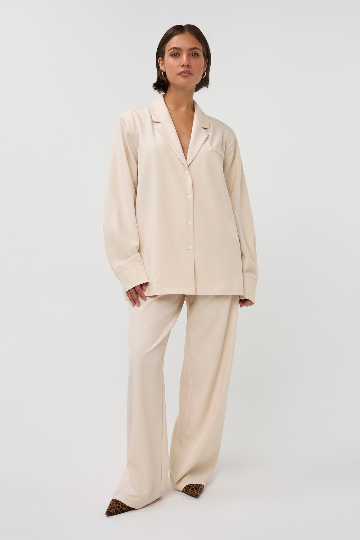 Noomi Blazer - Beige -  - Bobbie Rose