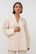 Noomi Blazer - Beige -  - Bobbie Rose