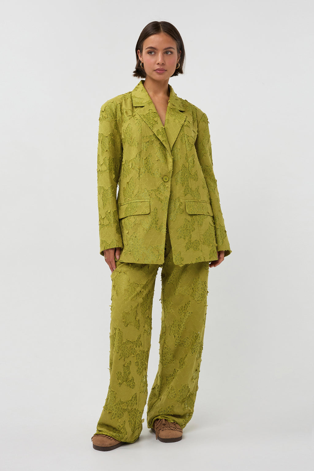 Mio Blazer - Green -  - Bobbie Rose