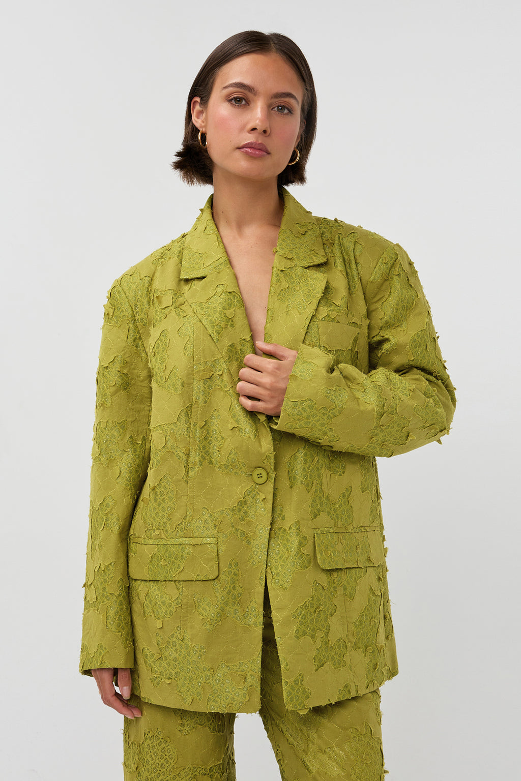 Mio Blazer - Green -  - Bobbie Rose