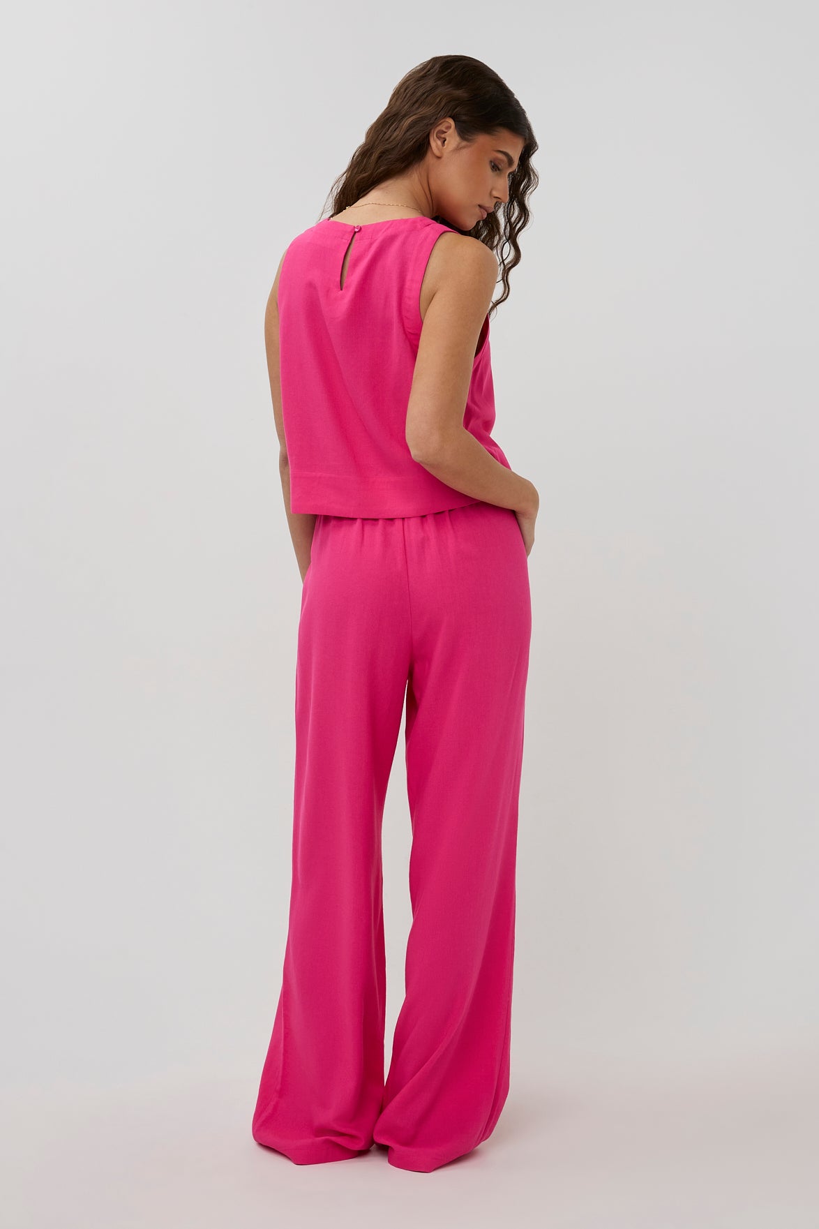 Jasmin Pants - Fuchsia