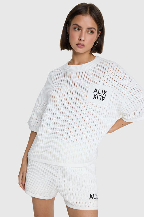 Ajour Shorts - Cream