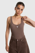 Tank top - Brown