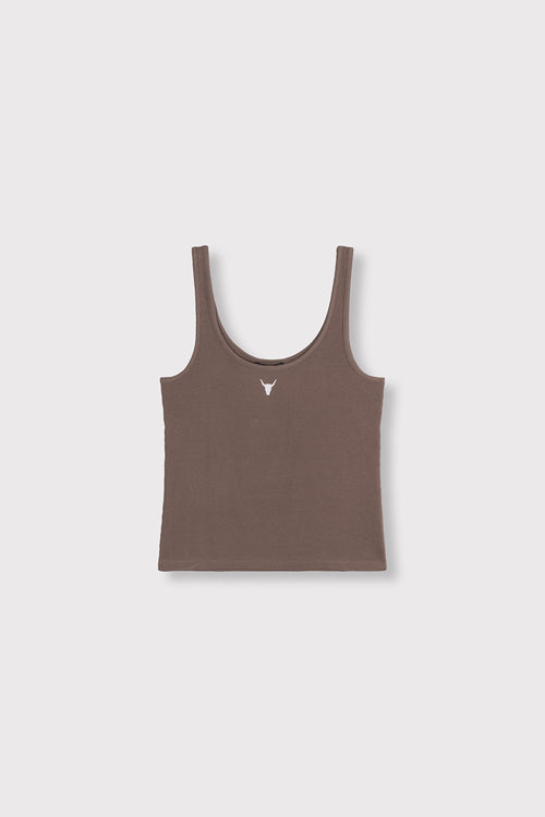 Tank top - Brown