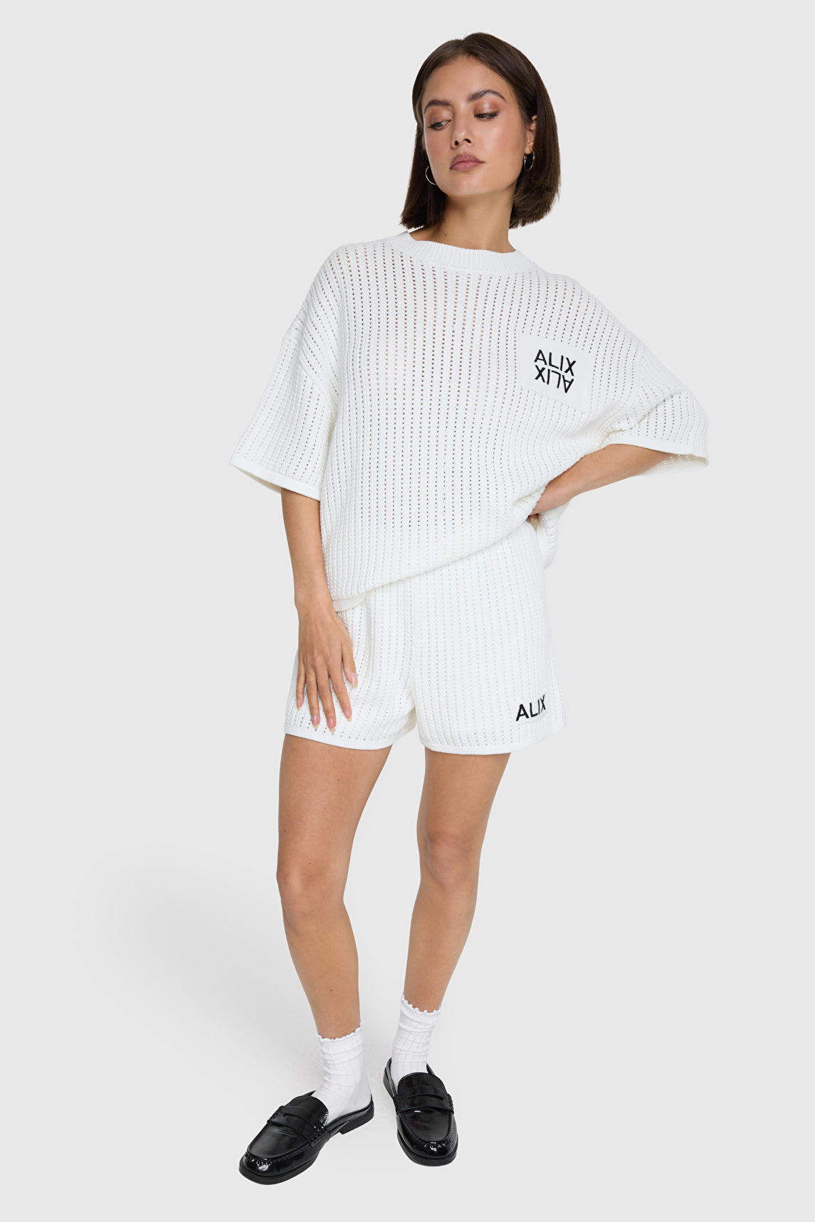 Ajour Top - Cream